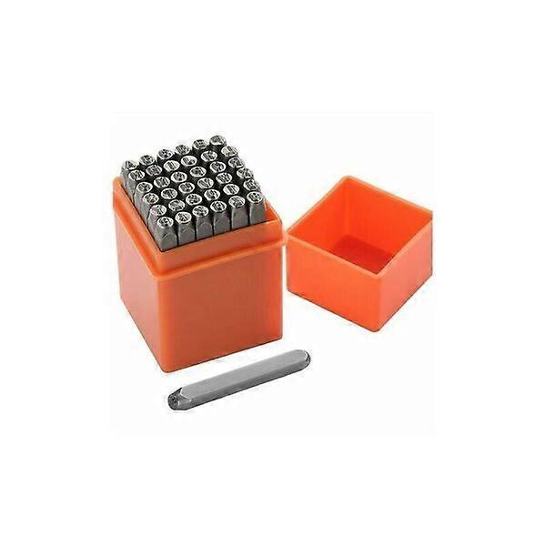 Alphabet and number stamp set, 37 pieces, suitable for multiple materials