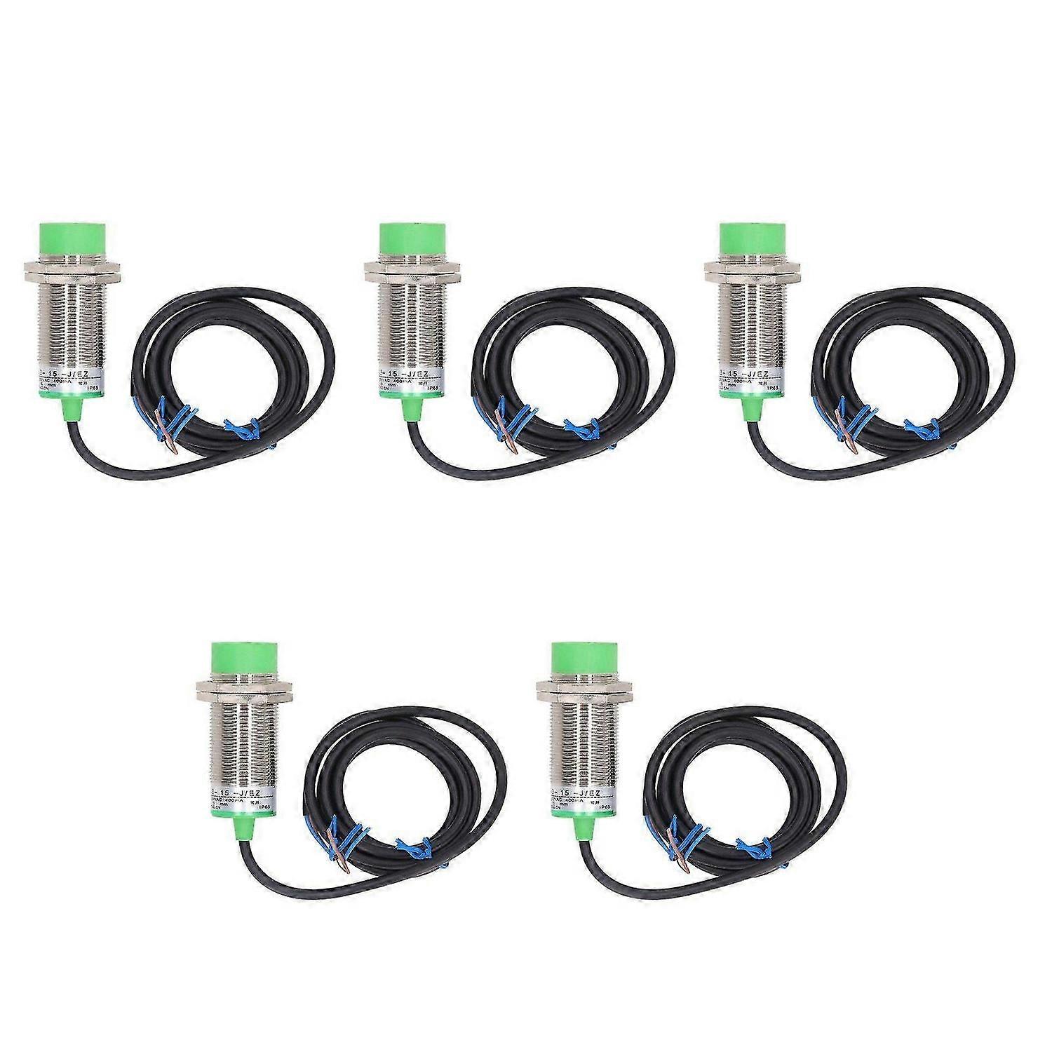 2025 Latest Model 5PCS Approach Sensor Switch Non Embedded PNP High Frequency