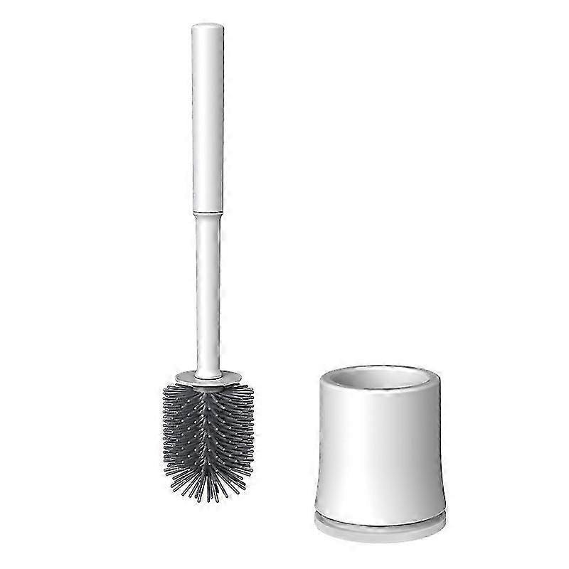 Toilet brush set for bathroom cleaning