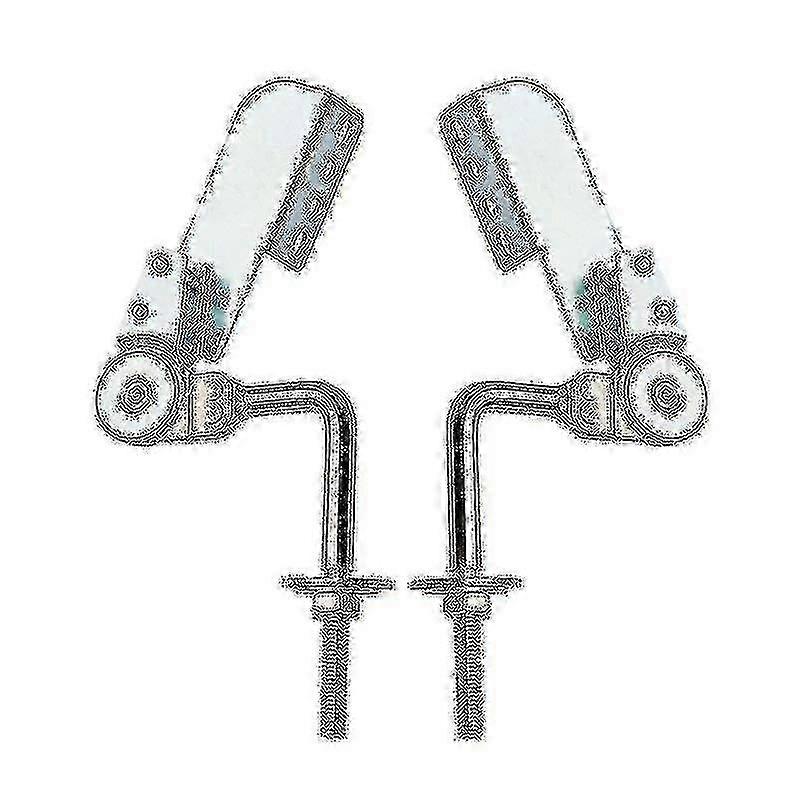 2pcs Sofa Adjustable Height Angle Hardware Sofa Headrest Ratchet Multifunctional Adjustment Hinge 90