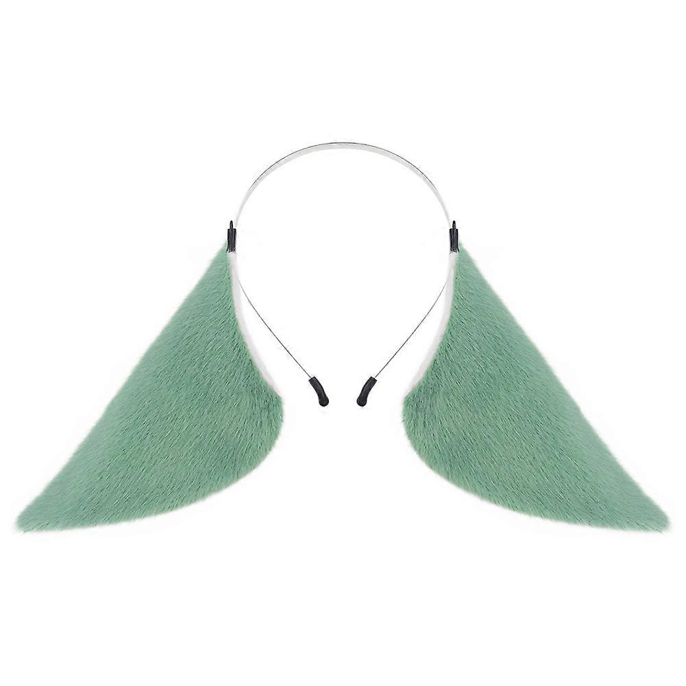 Collapse Star Railway Huo Huo cos fox ear headband handmade simulation plush fox tail set accessories