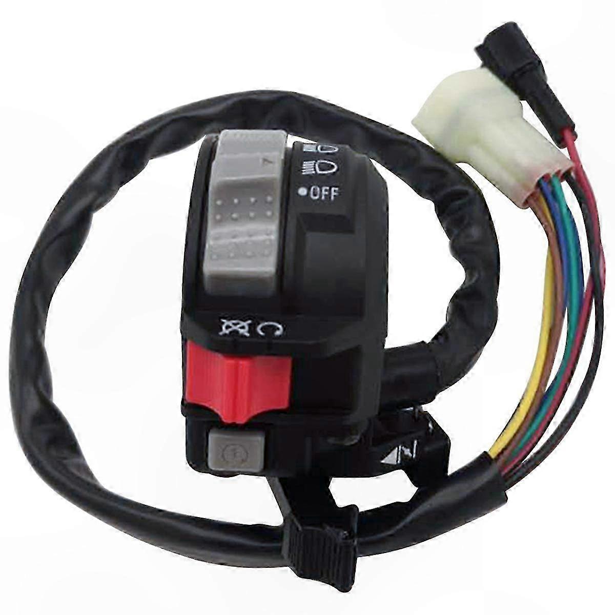 Handlebar Start Switch Assembly for  Raptor 660R YFM660R 2001-2005 ATV Replacement Part