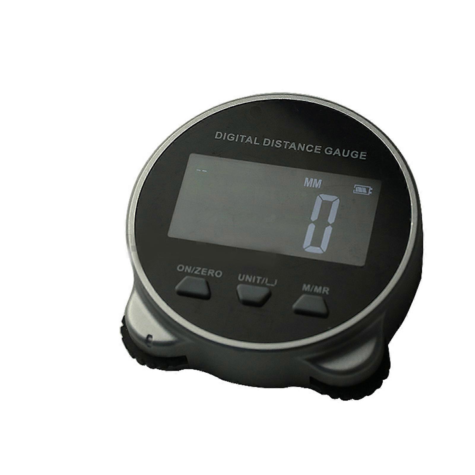 Tape Measures, Digital Display Roller Ruler 199.999m Semiconductor Microprocessor Electronic Rolling Ruler for Measurement