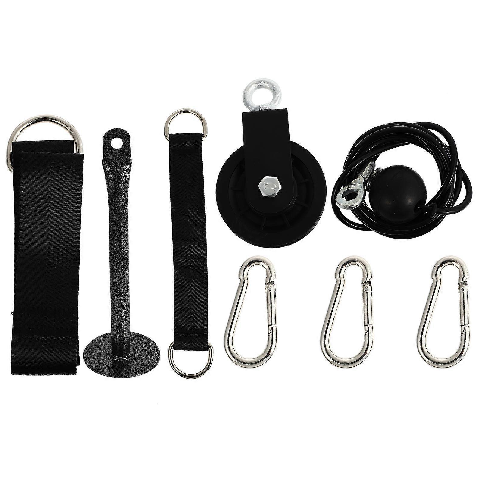 Tricep Rope Pulldown Trainer for Fitness Use 1Set Cable Machine