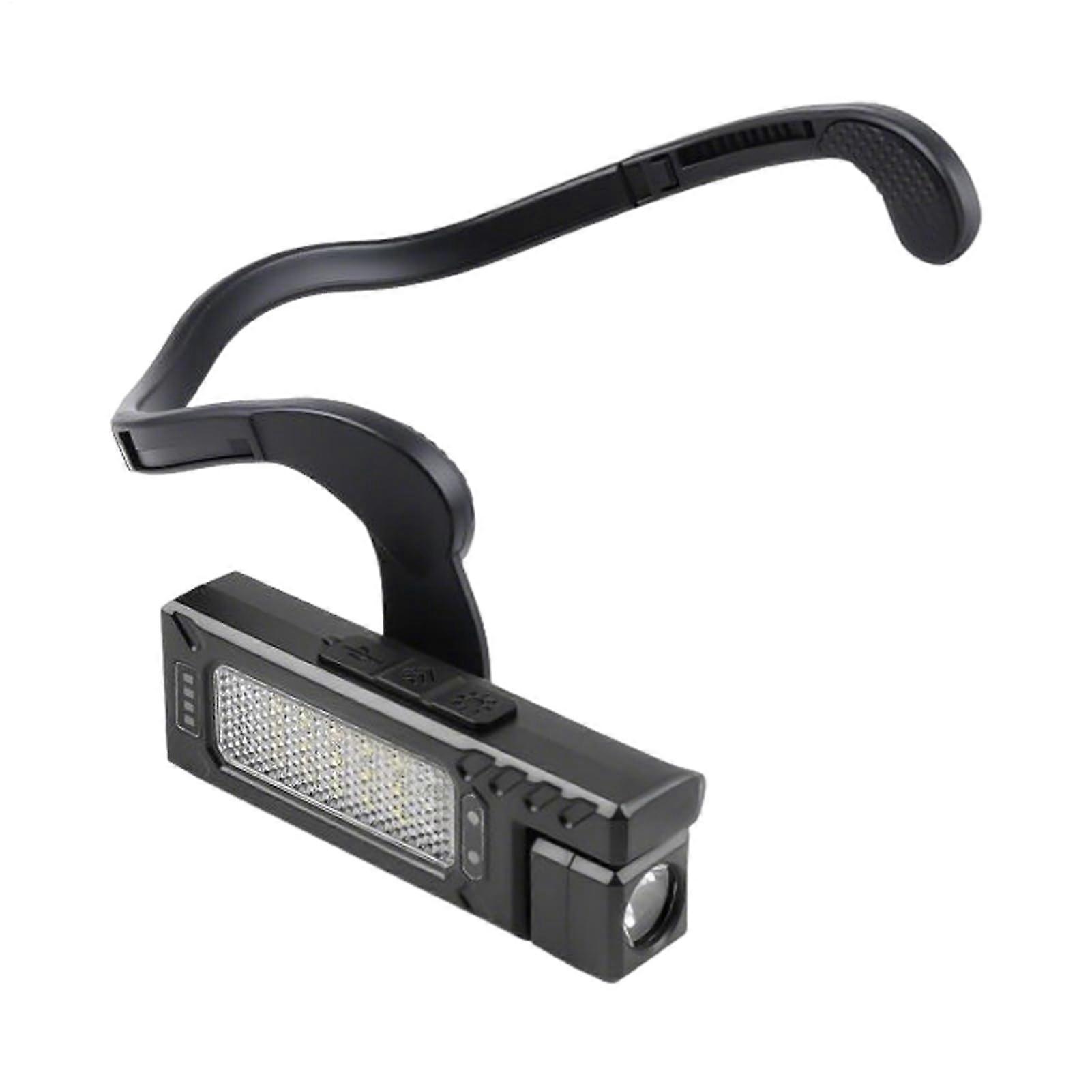 Hiking Headlamps Ear Worn Camping Flashlight Rechargeable LED Headlamp for Men Women Adults, Fishing, Jogging, Reading