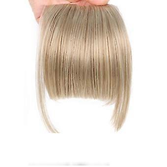 Clip on Bangs Fringe Haarteil DIY Clip in Air Bangs Haarverlängerung für alle Gesichtsformen