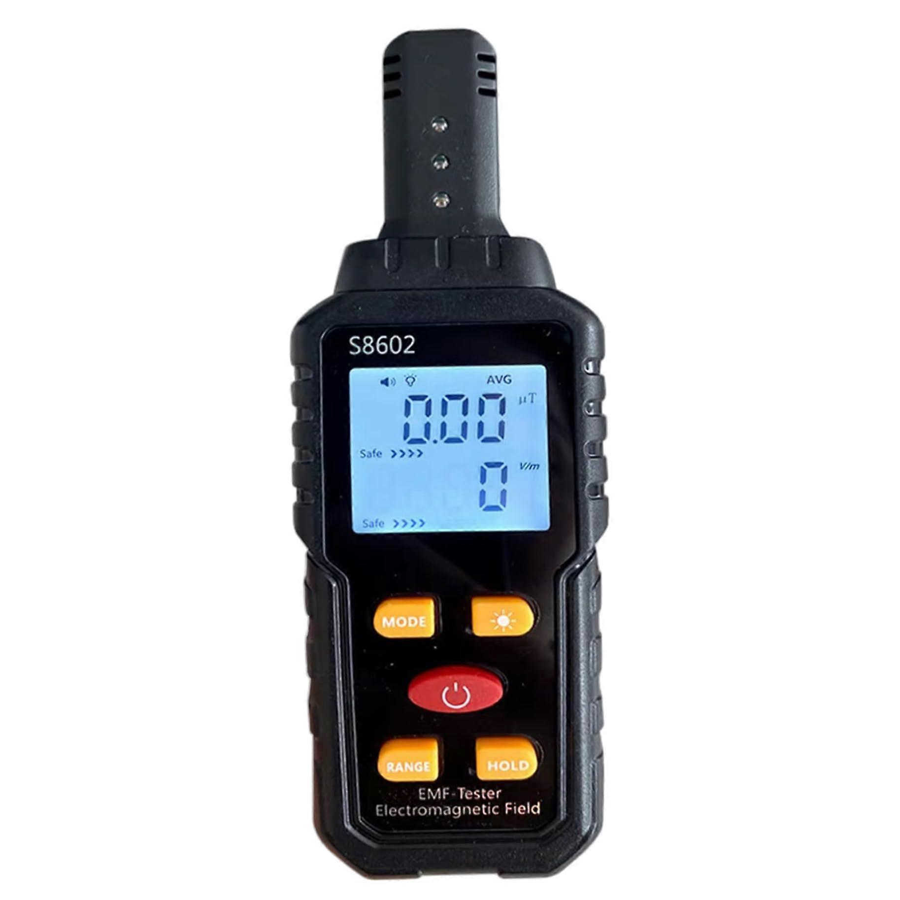 Geiger Counter Nuclear Radiation Detector 3In1 LCD Display With Sound And Light Alarm Portable Monitor Home Office