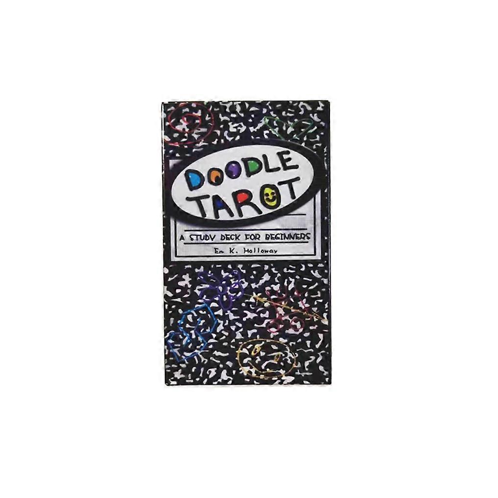 Doodle Tarot cards Deck Fortune Telling Game Divination Tools