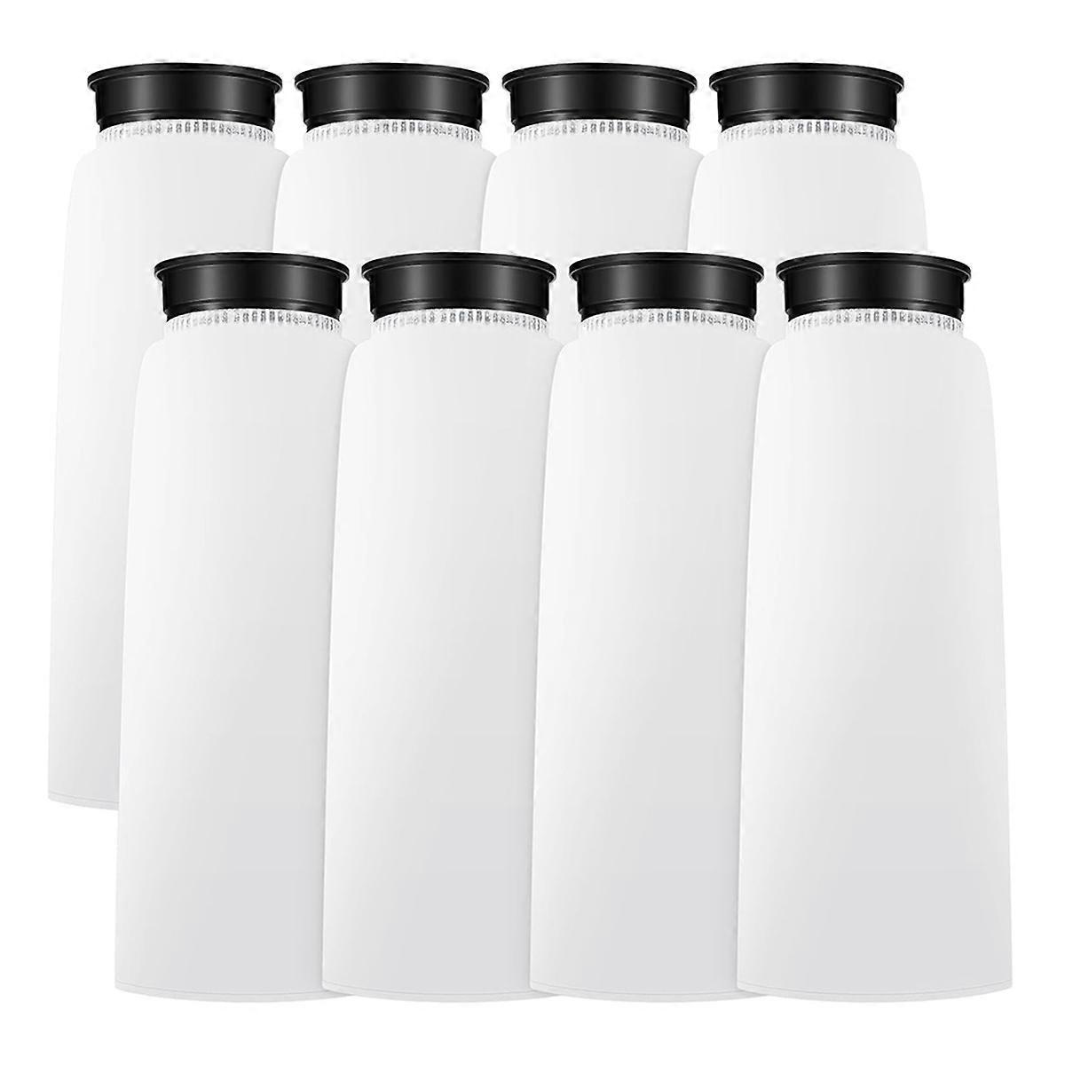 8 Pcs 2.75x10 Inches Filter Socks Aquarium Filter Bags with Rim 200um for Saltwater Aquarium Ponds Sumps Overflow