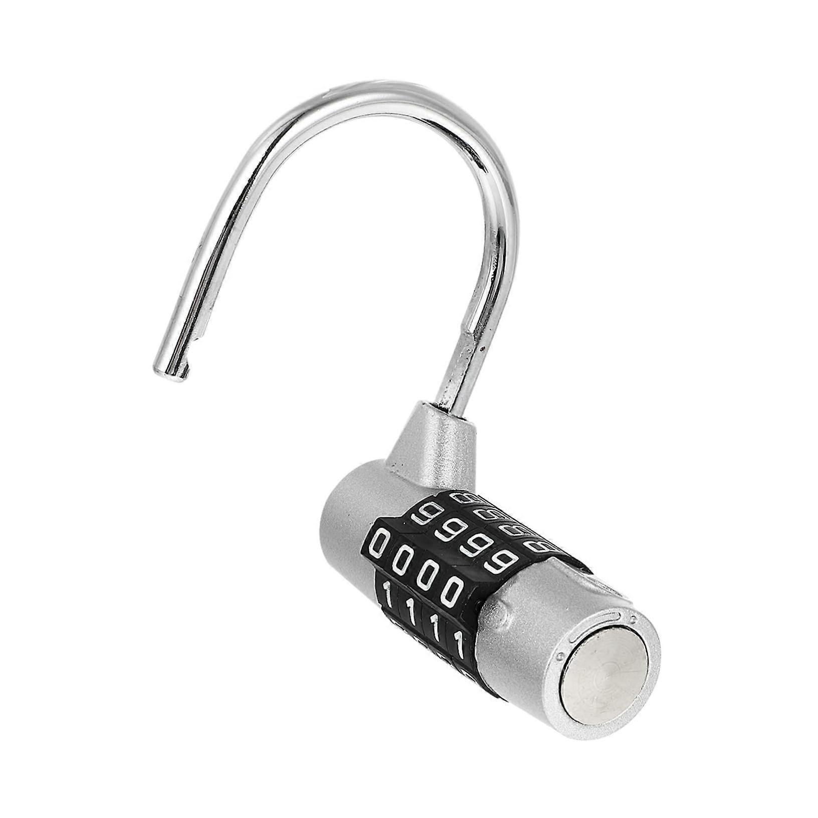Combination Padlock Durable Security Lock for Cabinets Lockers Letter Boxes 4-Digit Code Ideal for School Office Outdoor Use