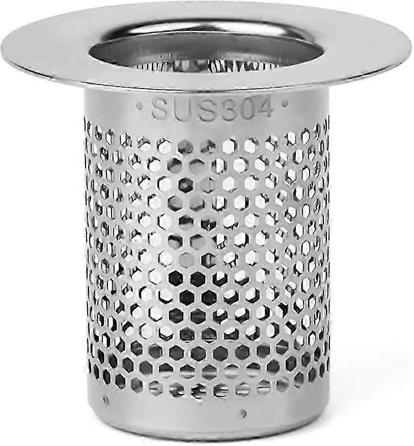 Badewannen-Abflusssieb, 5 cm Edelstahl-Haarfilter für die Dusche –