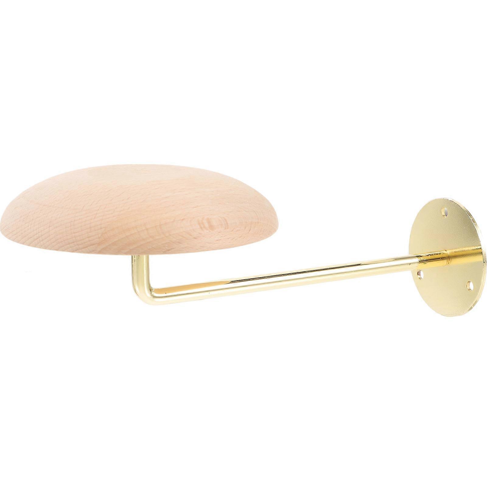 Wig Display Stand 5Pcs Wall-Mounted Hat Holder Perfect For Home Use Retro Style Convenient Hat Organization