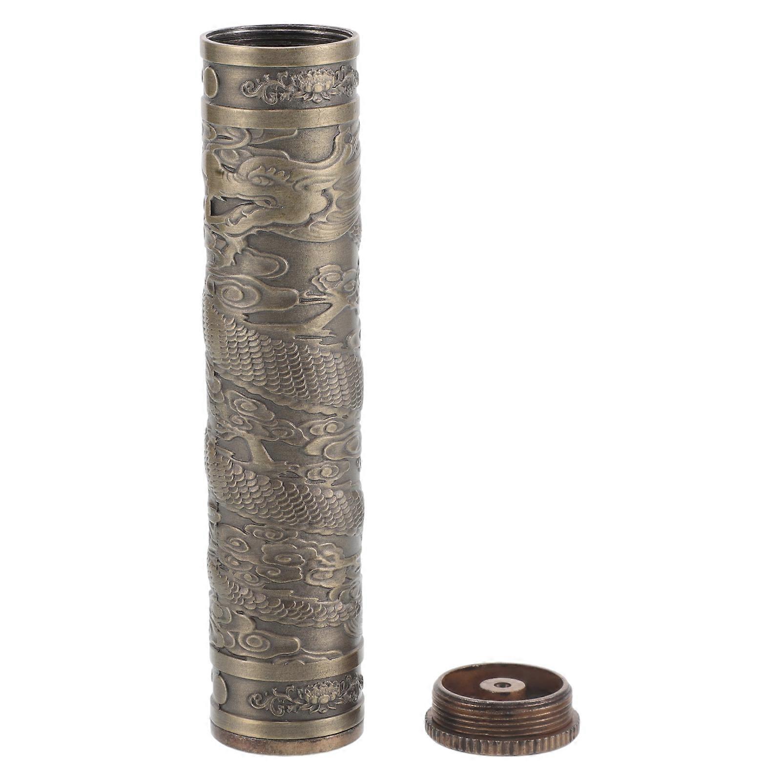 Dragon Metal Incense Burner Unique Design For Purification Home Decoration Multi Color 1Set