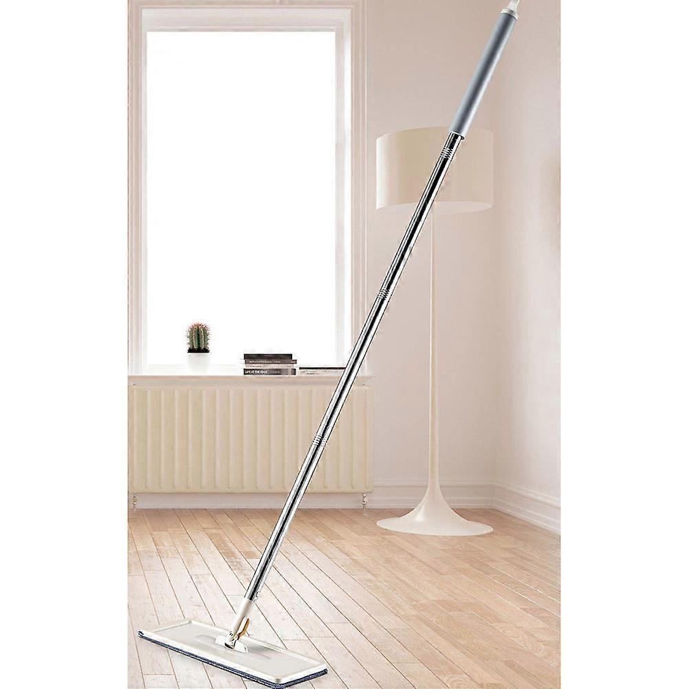 1 Set Non Hand Washing Mop And Bucket For Household Floor Cleaning Accessories Perfect For Home Use Khaki Color Efficient Cleaning Tool