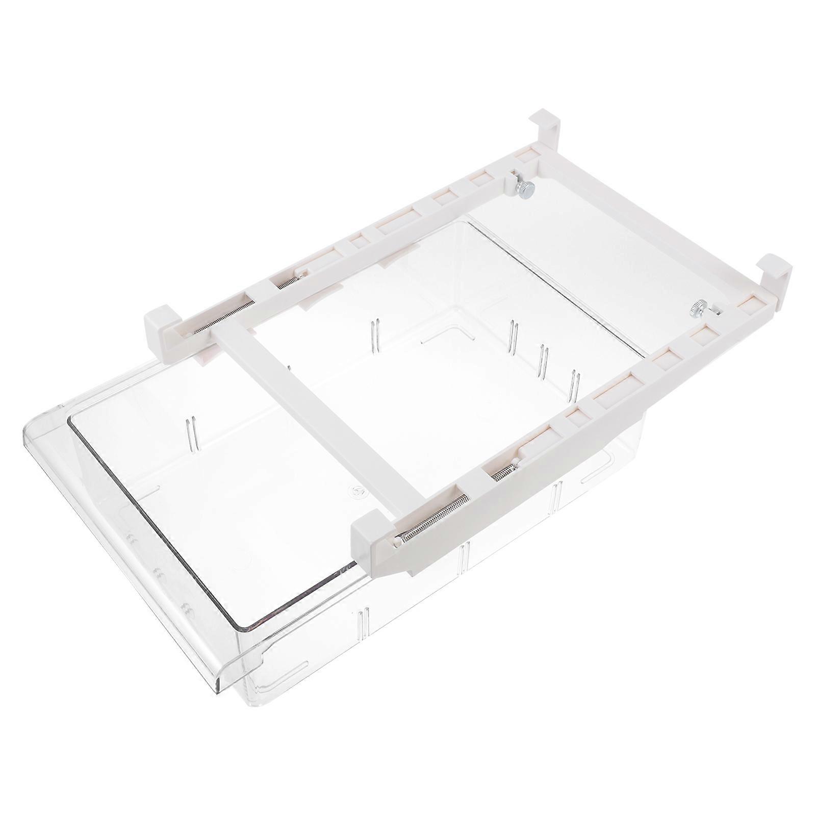 1Pcs Transparent Plastic Storage Box for Refrigerator Organization