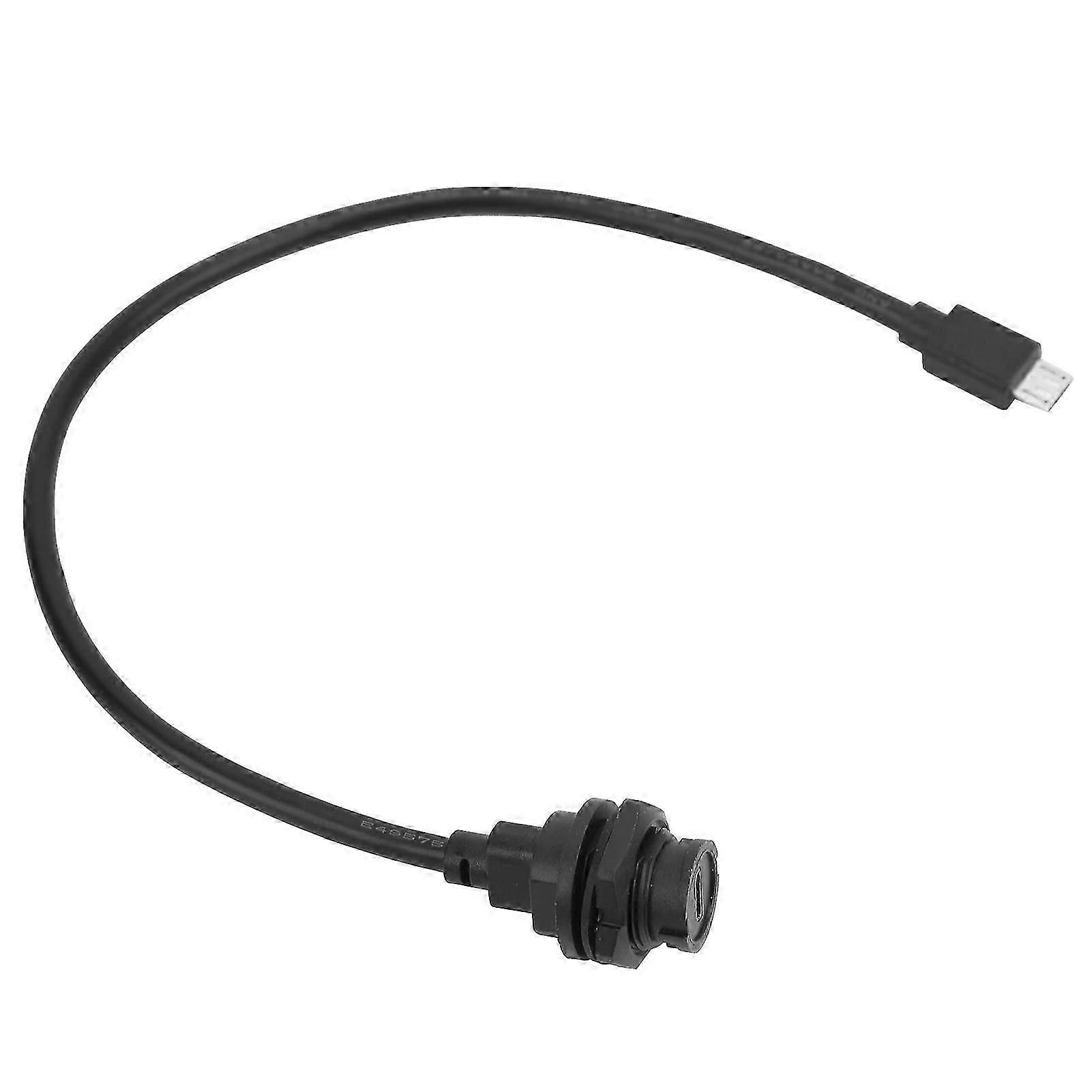 Waterproof USB Connector IP68 for Applications: Mechanical Outdoor Lamps IoT