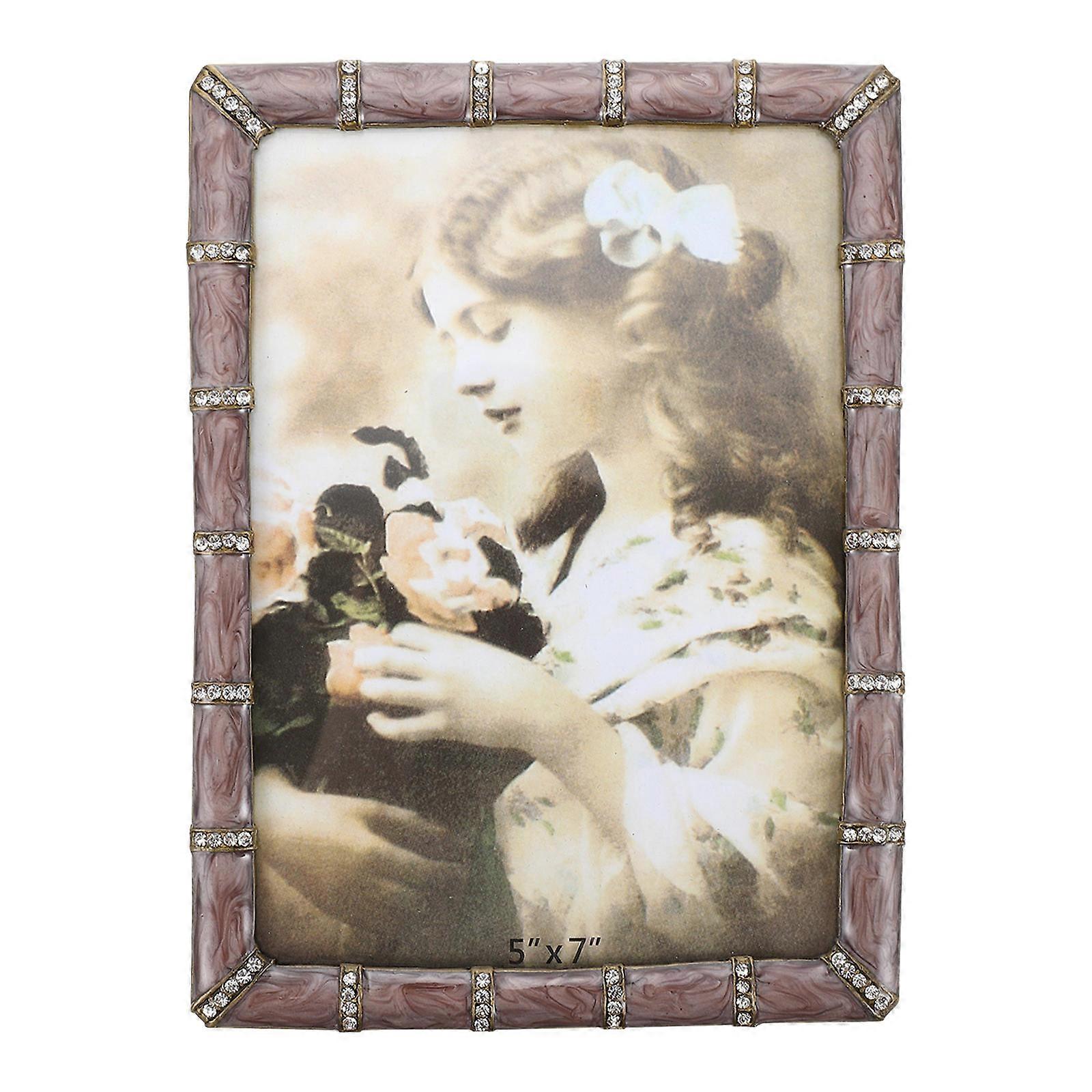 Desktop Decor Metal Photo Frame for Picture Display 4Pcs Decorative Holder