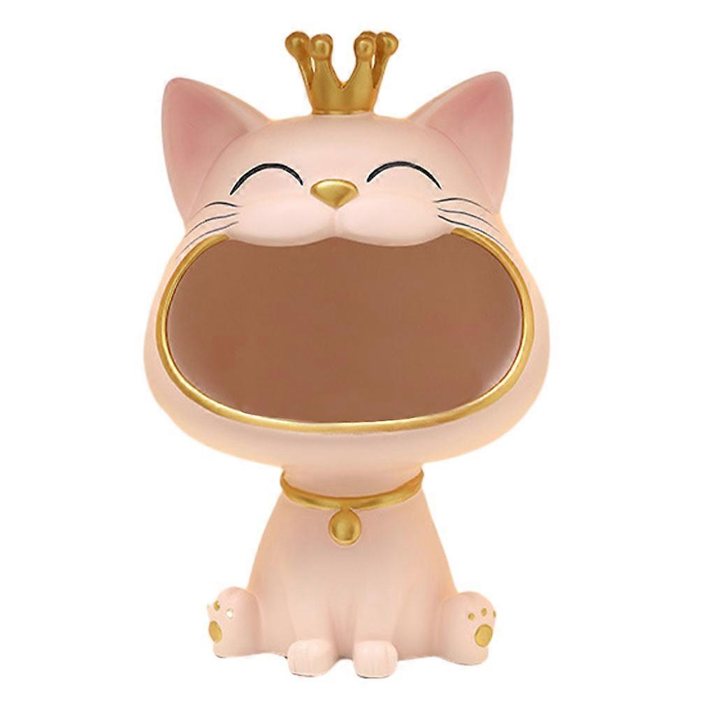 Laughing Cat Key Storage Box Easy-to And Convenient Laughing Cat Figures Storage Box Creative