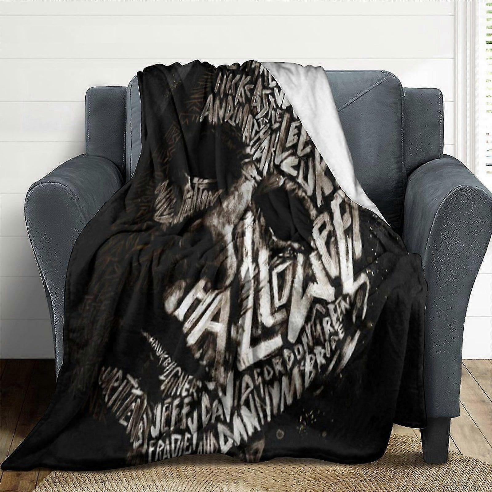 مايكل مايرز هالوين الفانيلا البطانيات لينة أفخم رمي بطانية ضبابي دافئ مكيف الهواء الفاخرة بطانية لغرفة نوم صوفا-w214