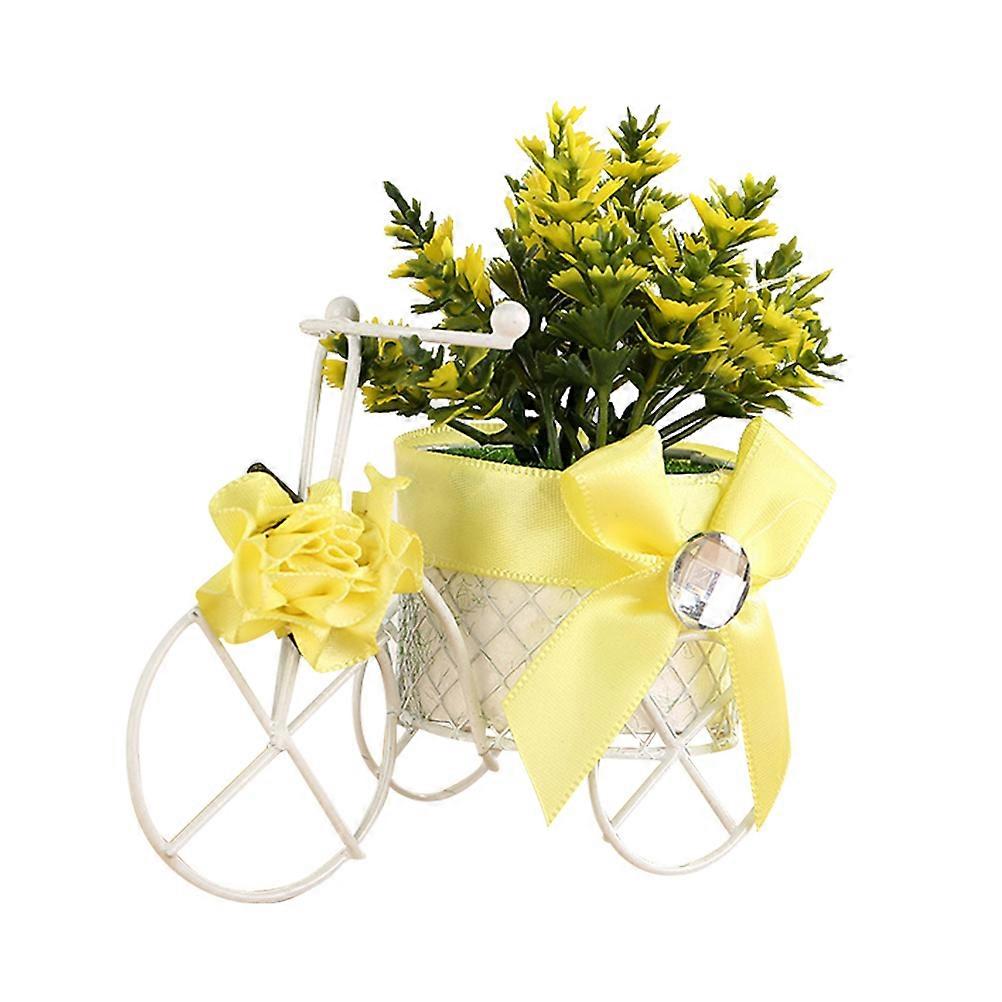 Flower Storage Container for Decoration Including 3Pcs Plastic Tricycle