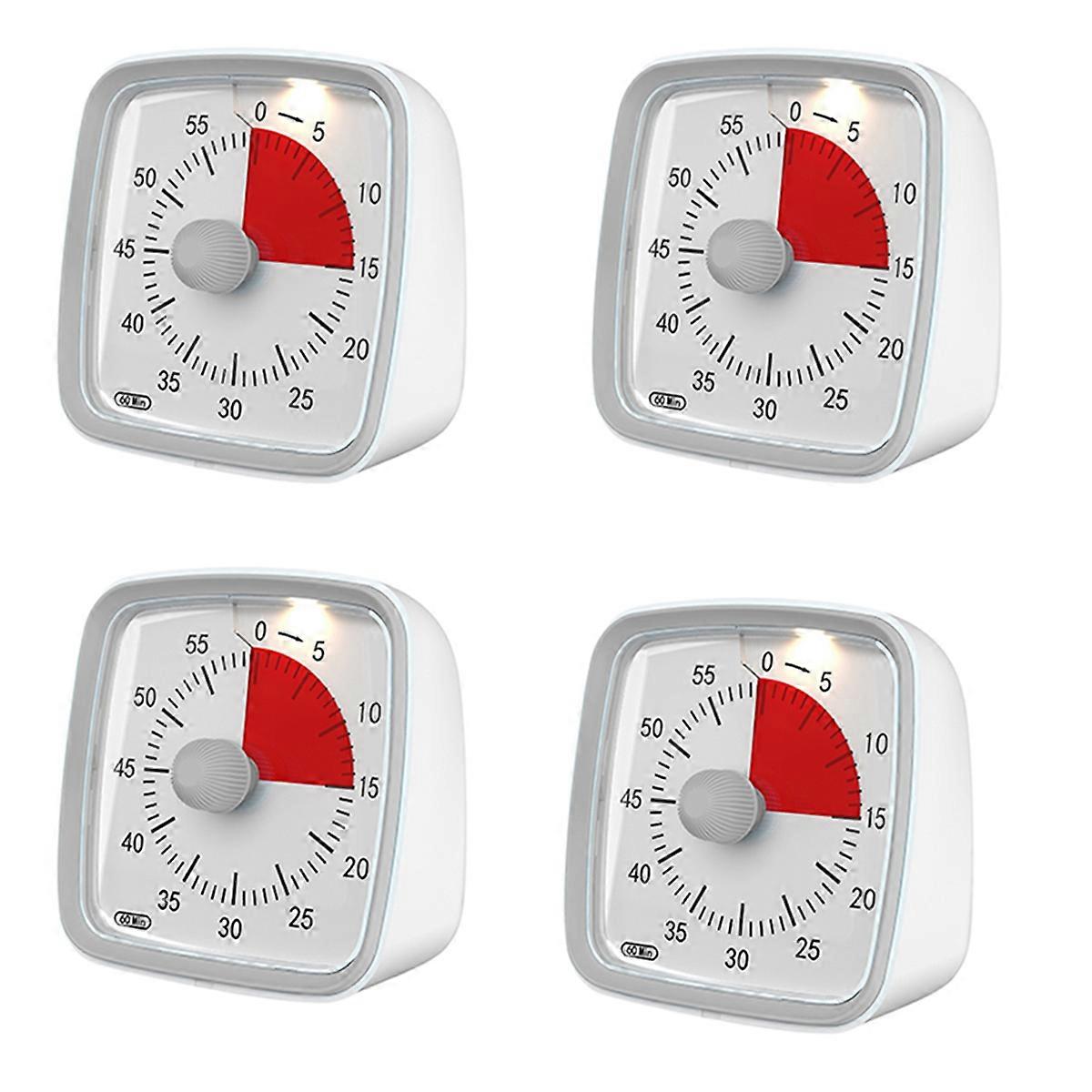 60-Minute Timer, Classroom Classroom Timer, Countdown Timer Gray