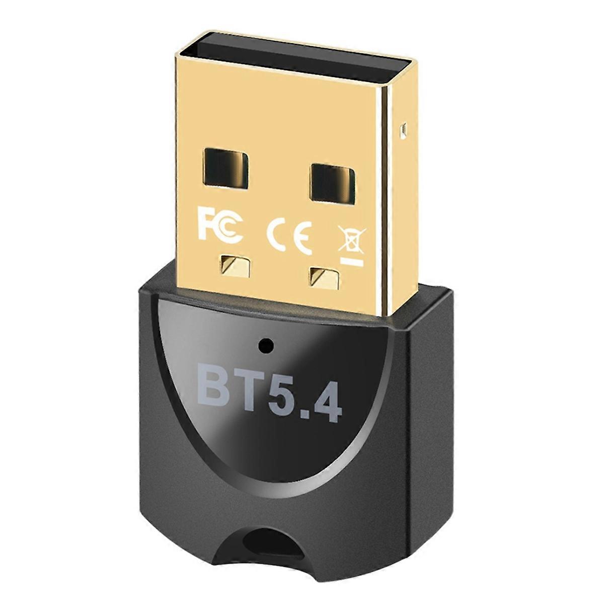 Bluetooth Adapter USB Bluetooth 5.4 Dongle Music Audio Receiver