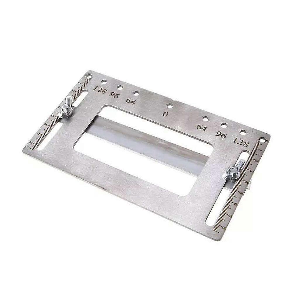 Precise Drilling 3Pcs Woodworking Hole Punching Locator For DIY Enthusiasts In Silver Color For Furniture Installation