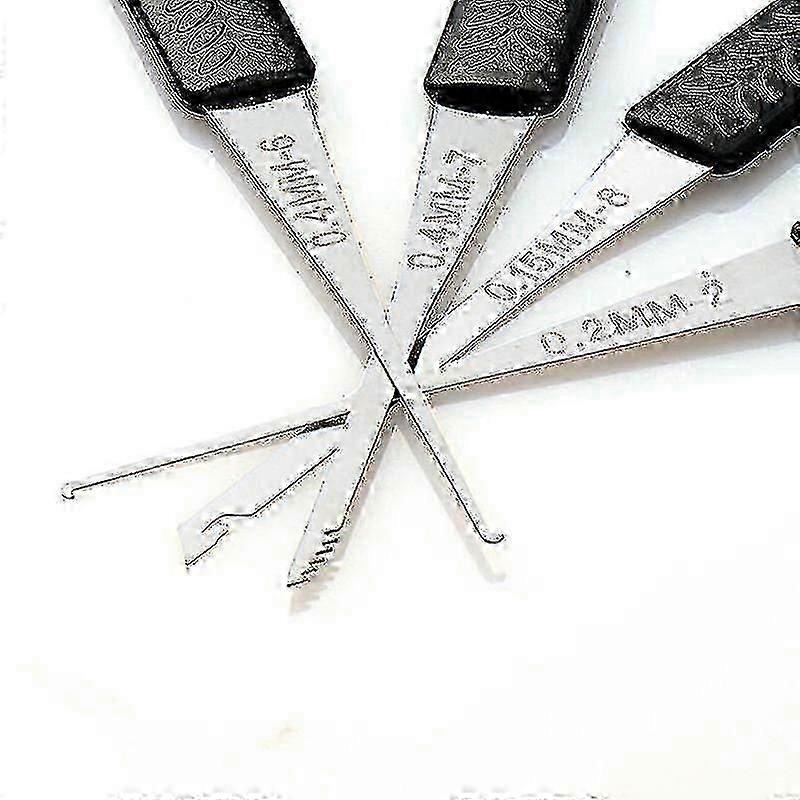 12 Pcs Lock Broken Key Extractor Removal Hooks Needle Automatic Locksmith Tool Set Key Removal Extractor Tools Kits P0.11