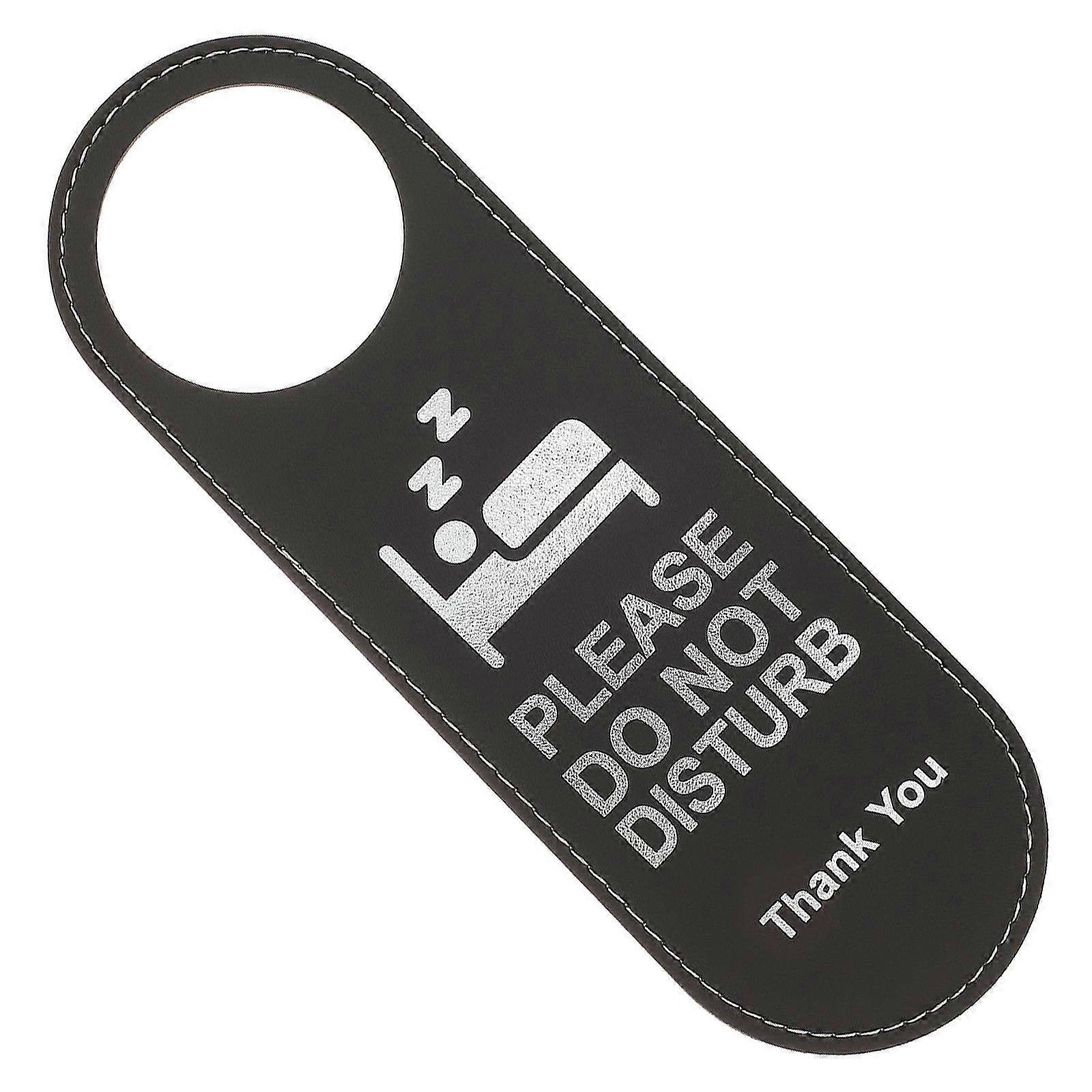 Door Sign Do Not Disturb Double-Sided Tags for Bathroom 5Pcs