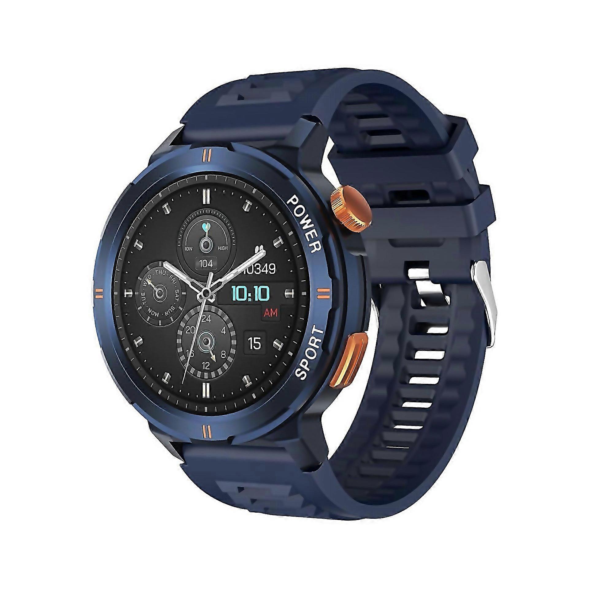 For M52 143 Inch Screen Ip68 Waterproof Smart Watch Support Bluetooth Call Heart