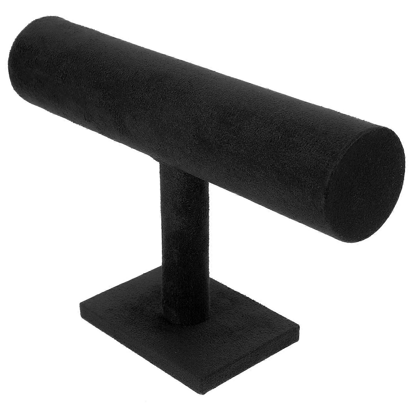 Black Bracelet Holder Organizer for Storage Use 2Pcs Display Stand