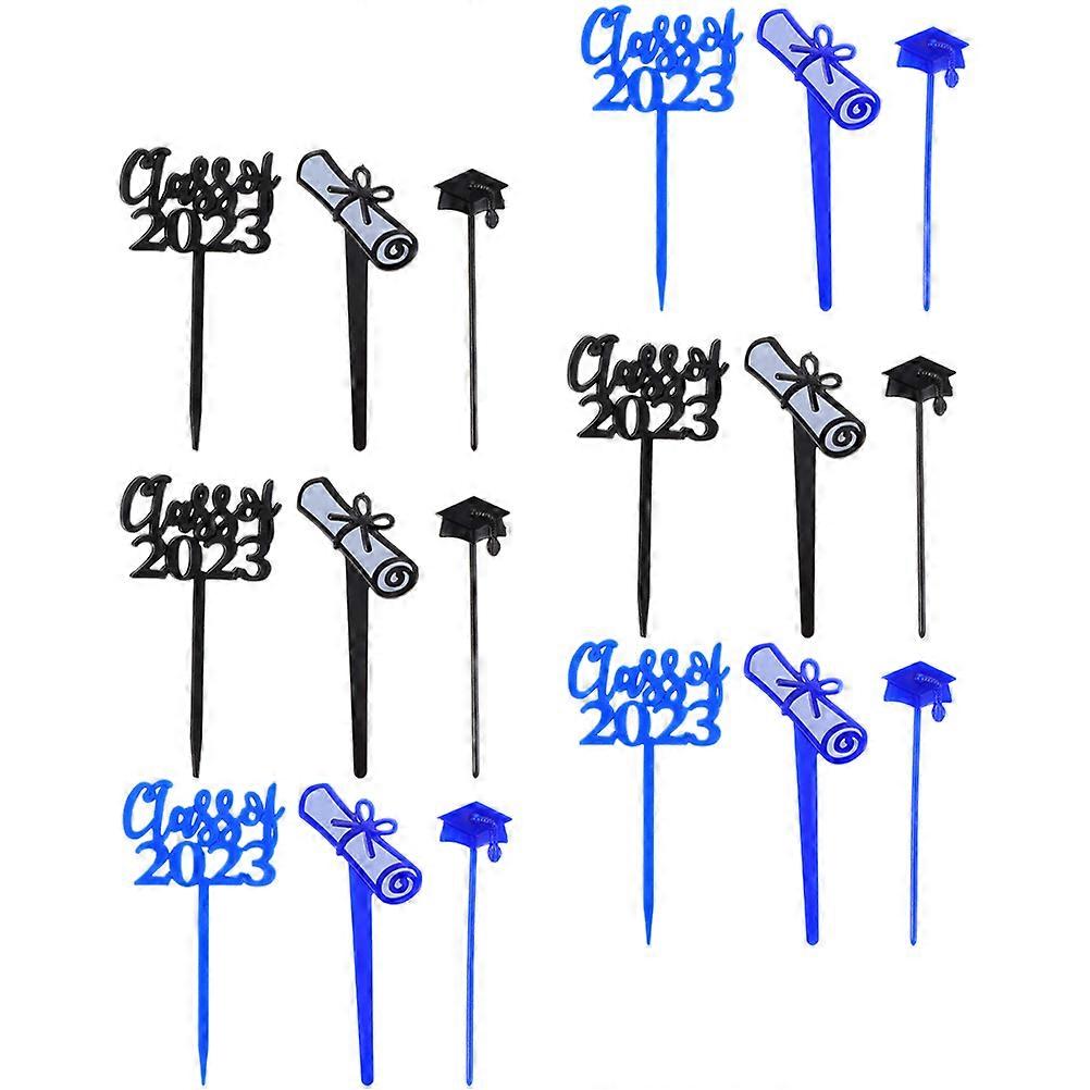 Graduation Cake Decors for Cake Decoration 30Pcs