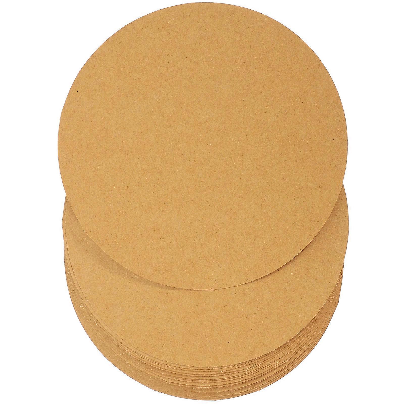 Round Painting Cardboard Paper Cards for Painting Use 80 Pieces