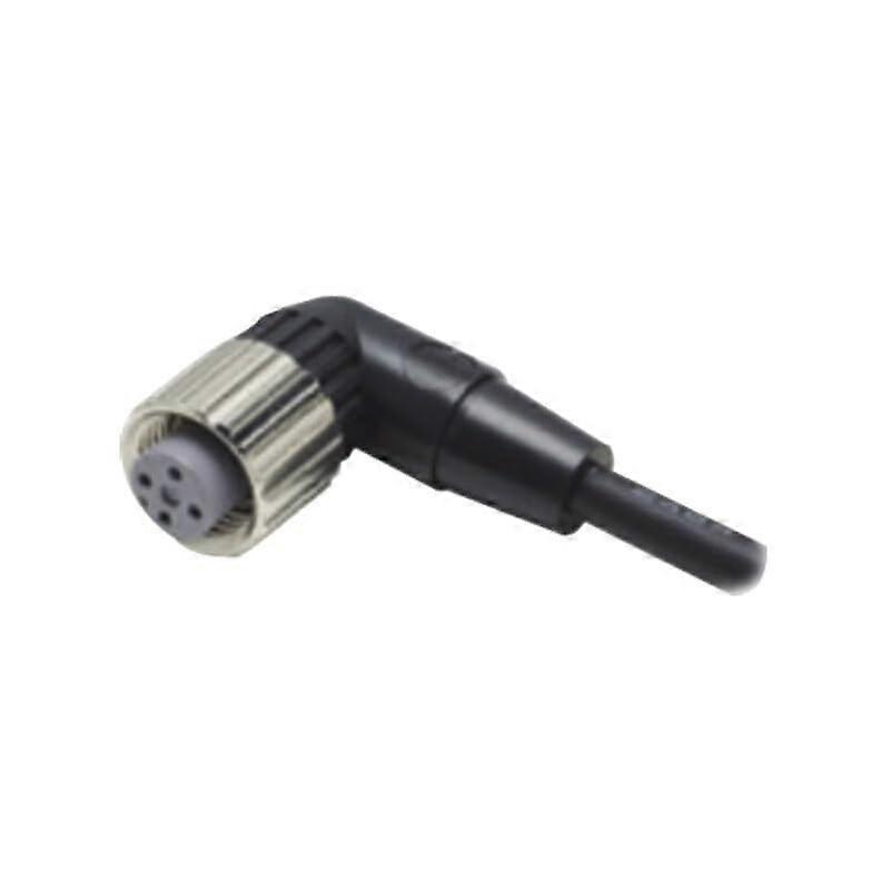 Sensor I/O Connector Waterproof 4A Rating PVC Jacket M12 Sensor Connector 5M Cable