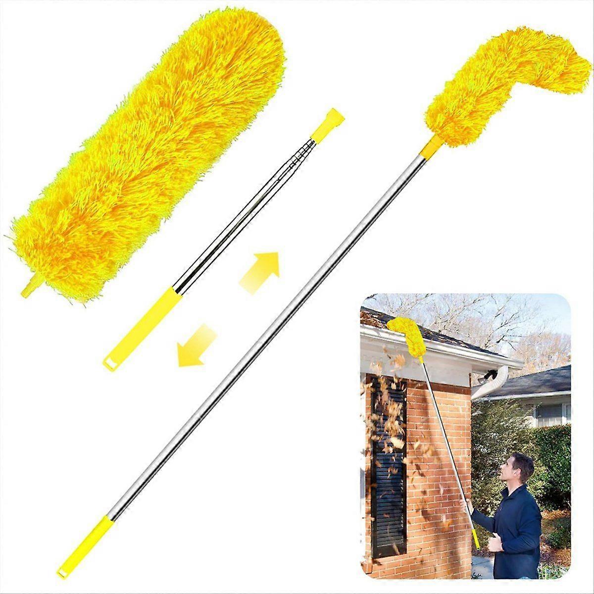 Gutter Cleaning Tool From Ground - Adjustable Gutter Cleaner Tools Needed Rain Gutter Gutter Cleani