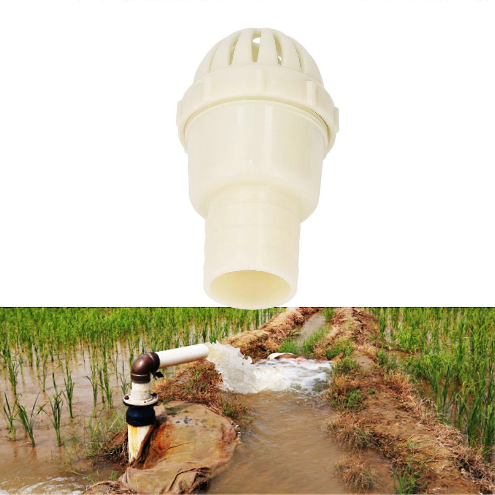 2 Inch Plastic Water Pump Filter Strainer, Easy Clean, 155x87x50mm