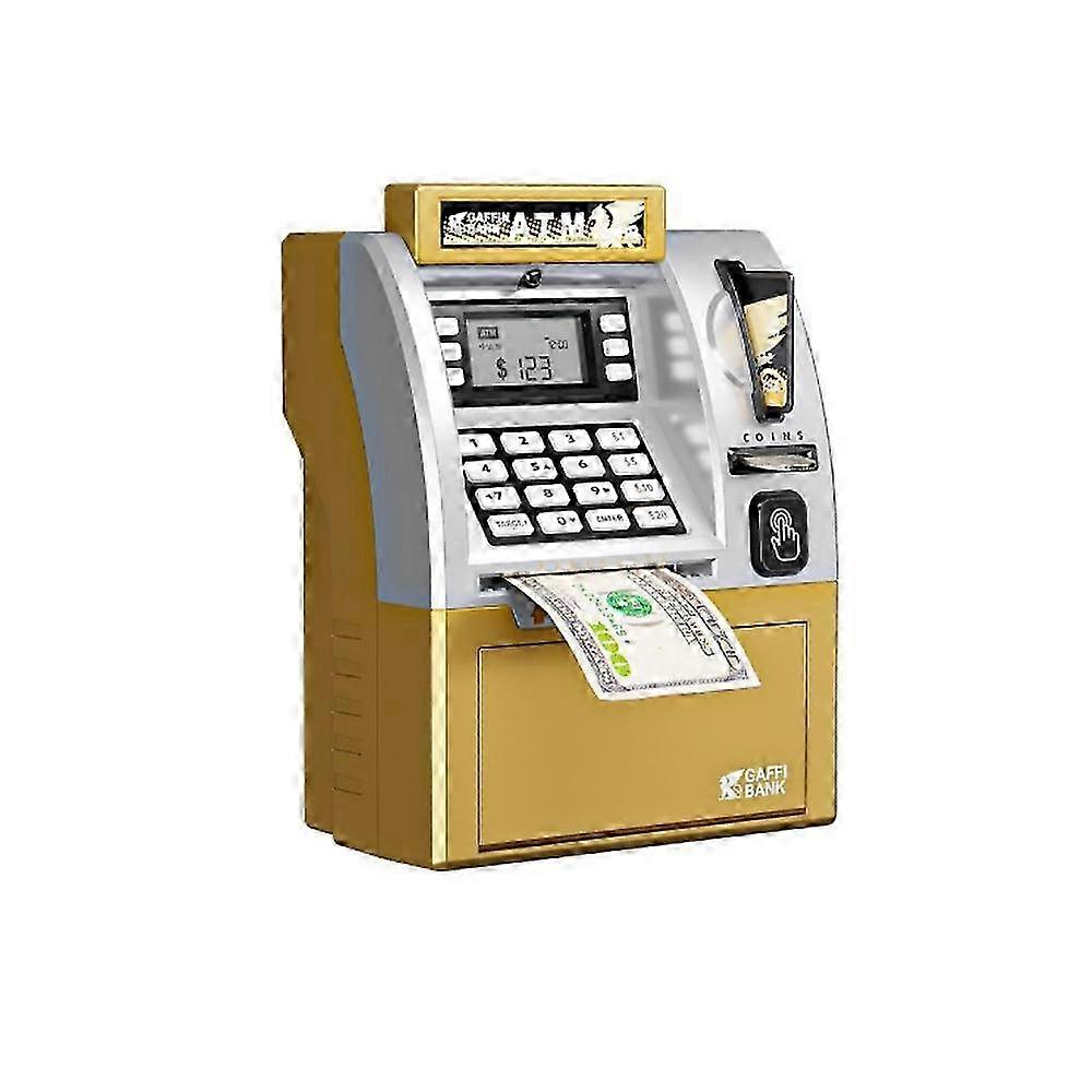 Tenkaybox Smart ATM Piggybank with Digital Display - Secure Savings Solution for Kids and Adults