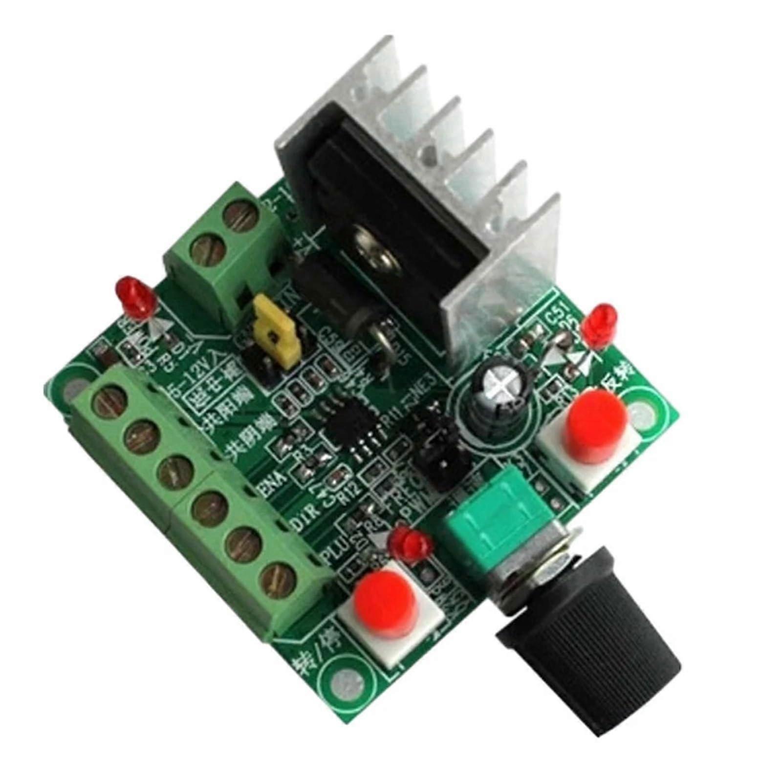 Stepper Motor Driver Forward And Reverse PWM Signal Generator Compact Size Compatible With Stepper Motors