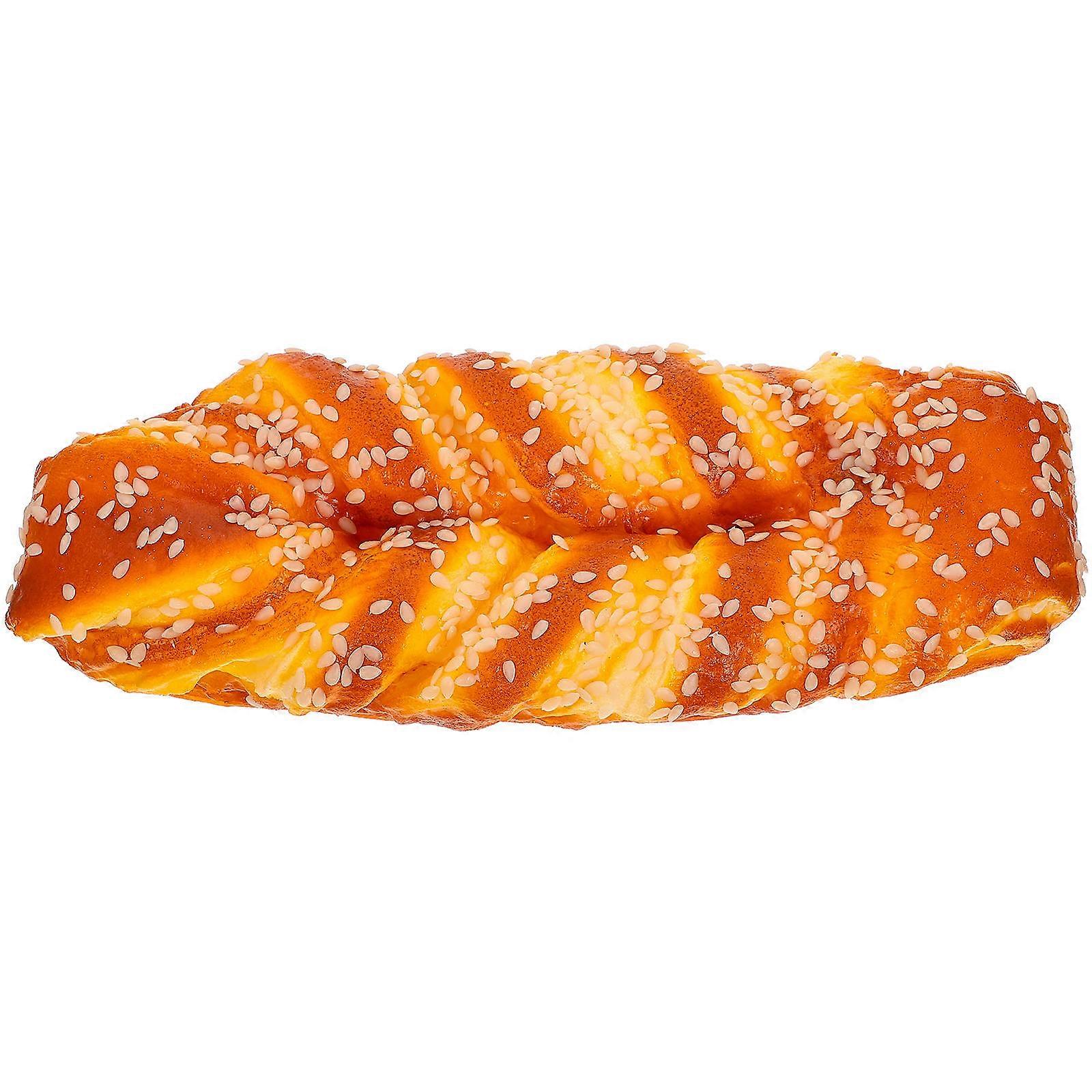 PU Bread Model for Decor Fake Bread Modeling Statue Realistic Ornament