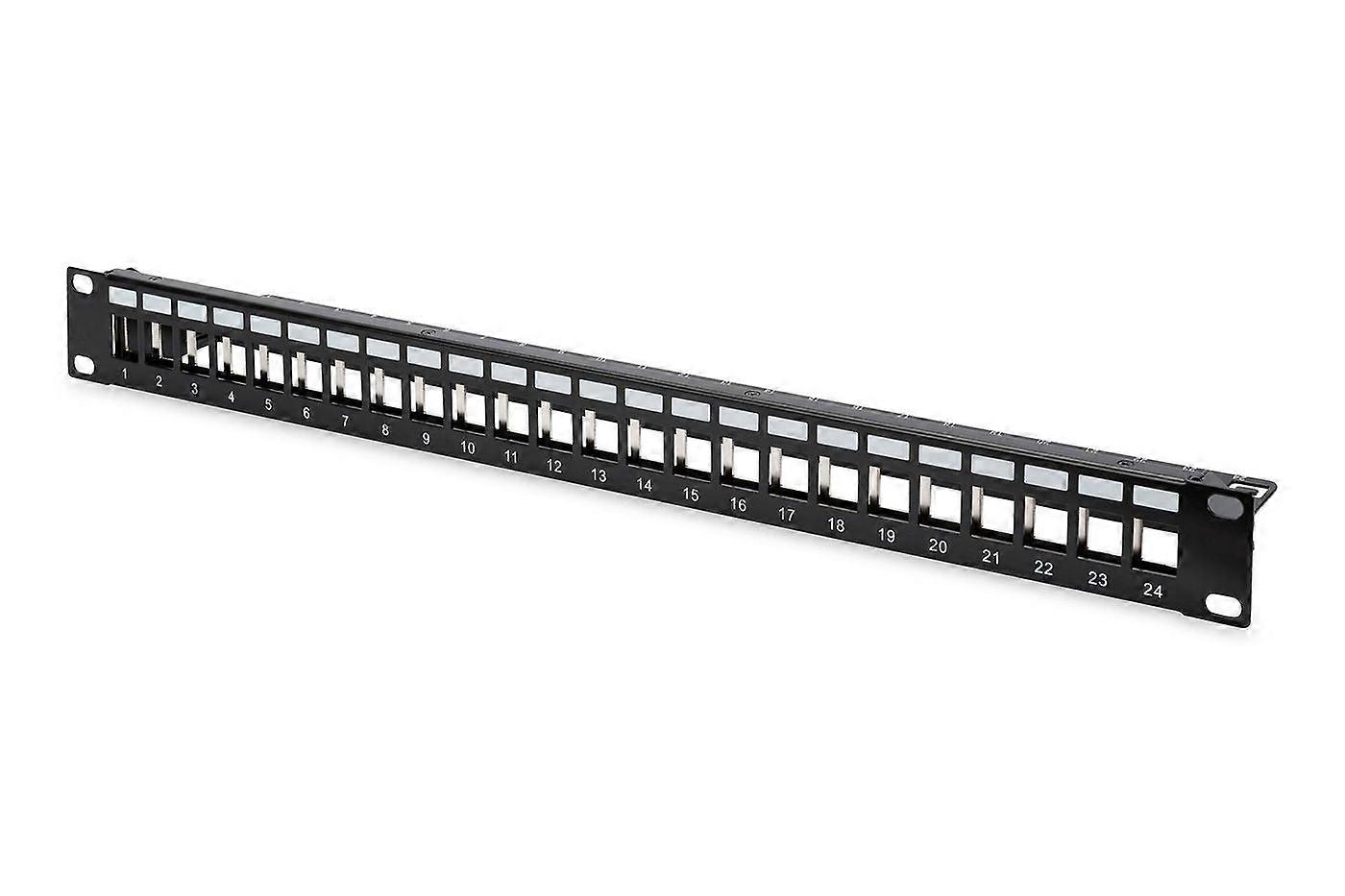 24-Port, Blank, 1u, Rack