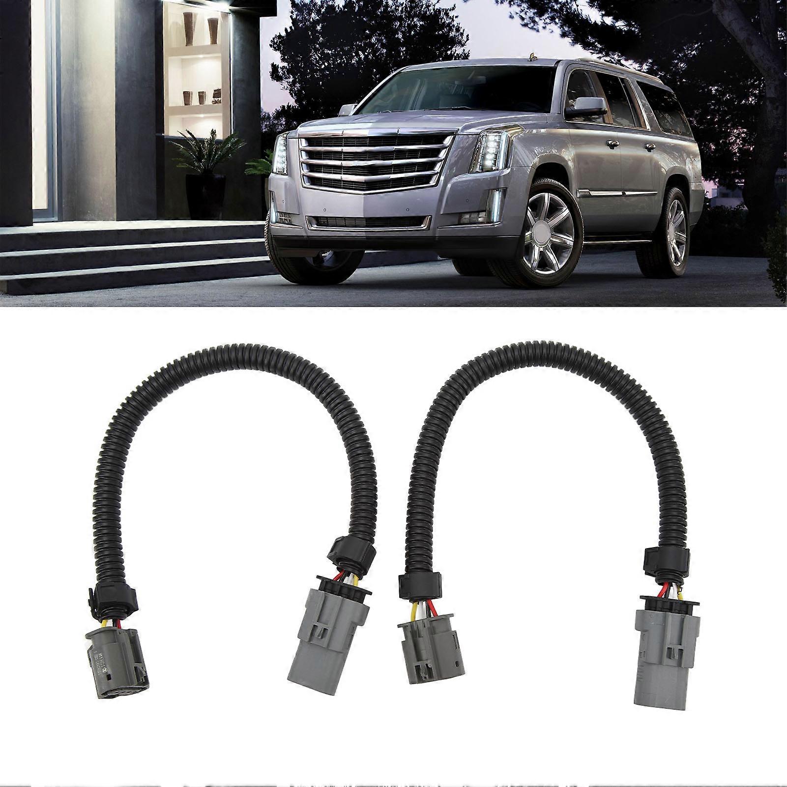 2pcs O2 Oxygen Sensor Extension Harness 53300 02 Replacement for Chevy Express Silverado Suburban 
