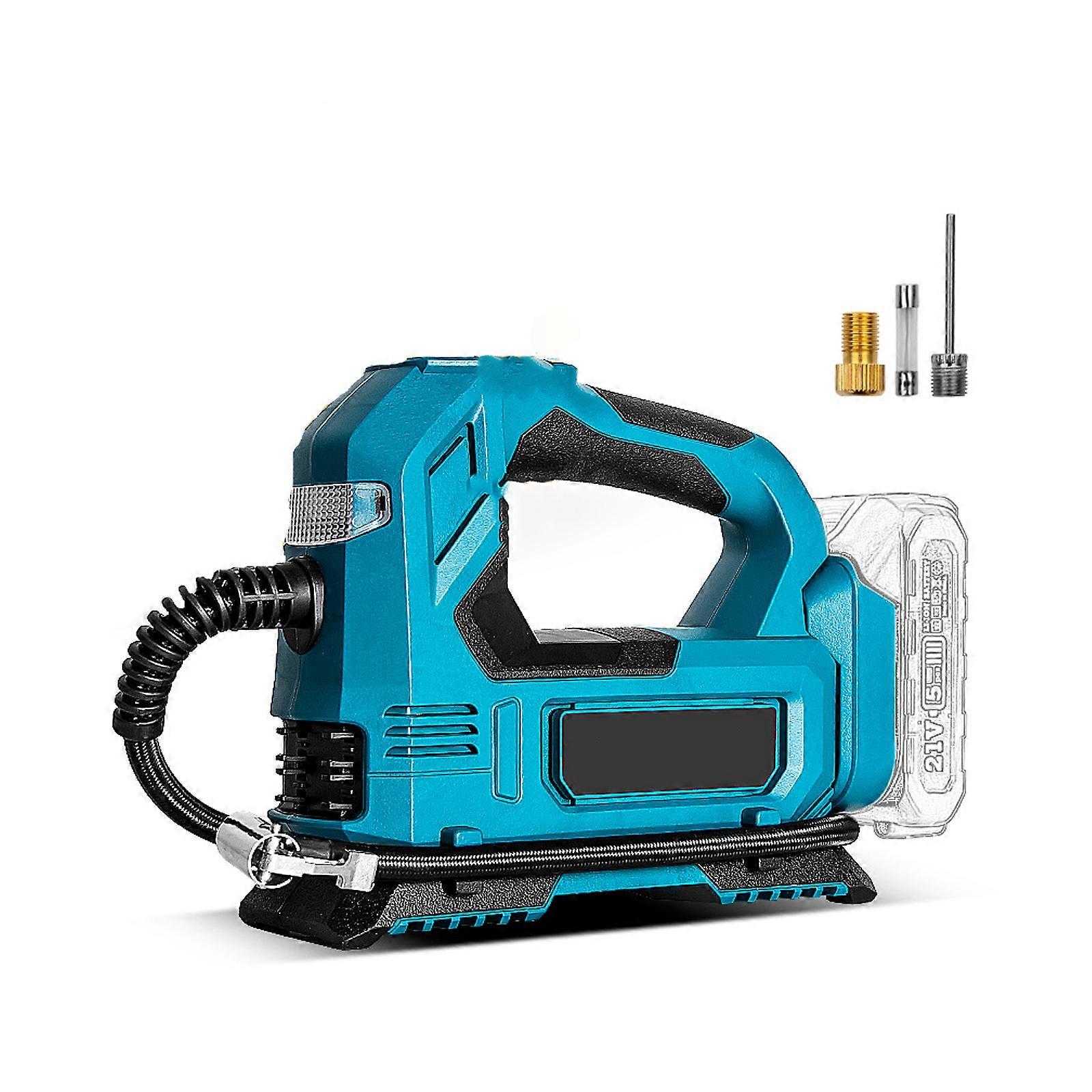 Compact Portable Air Pumps For Car Tires Basketballs Inflatables Portable ABS Design Quick Inflation Tool Multicolor