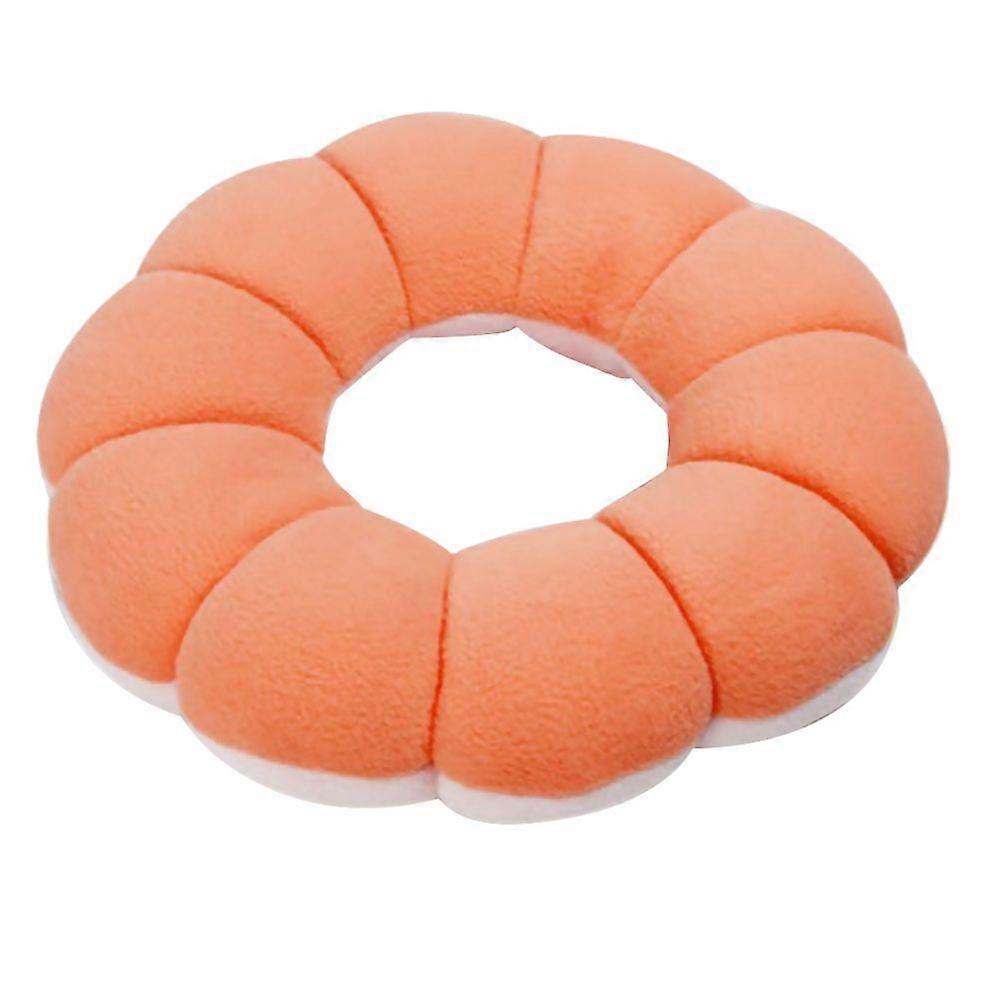 Creative Donuts Orange Sun Flower Donut Seat Cushion