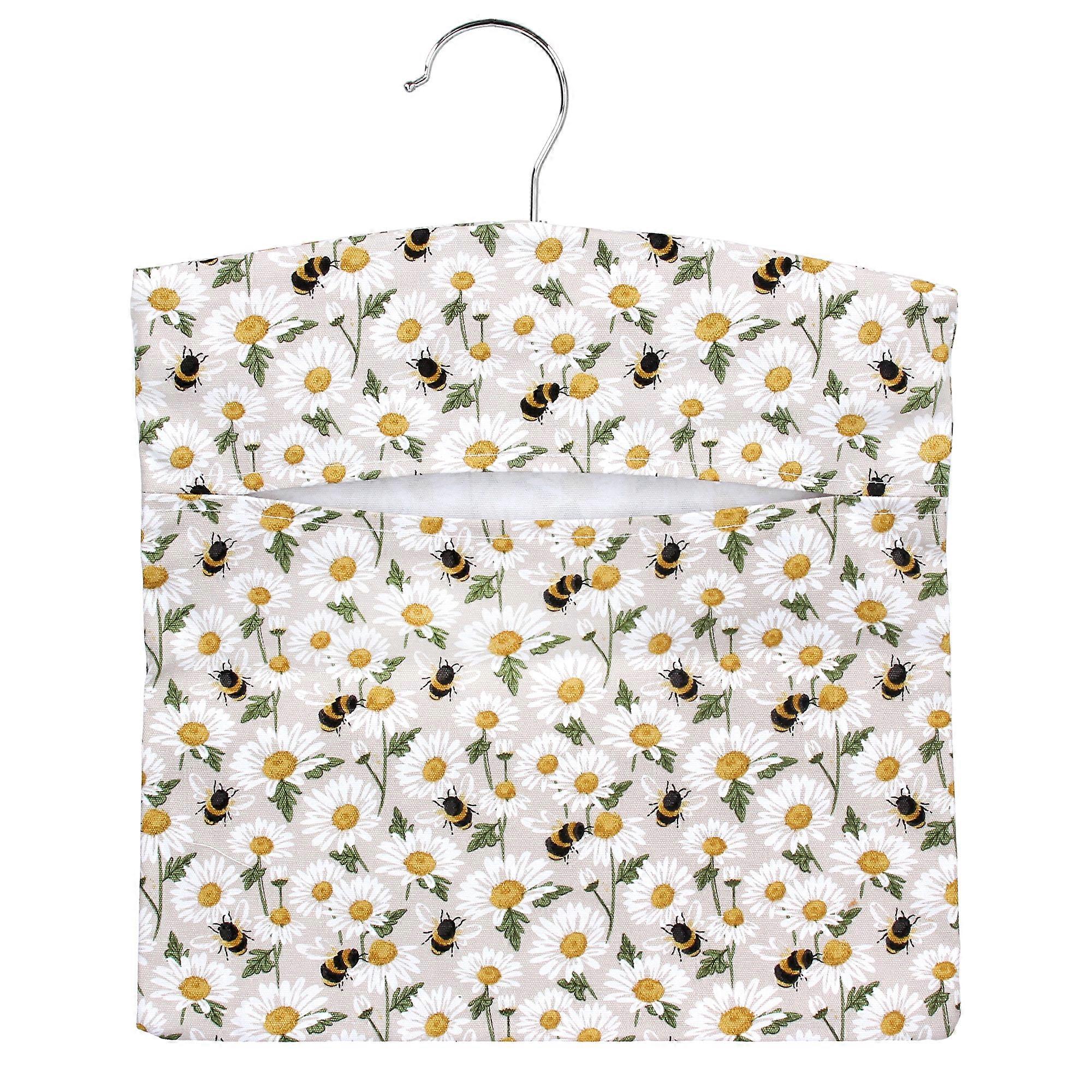 Gisela Graham Bumblebee Daisy Peg Bag Home Accessory