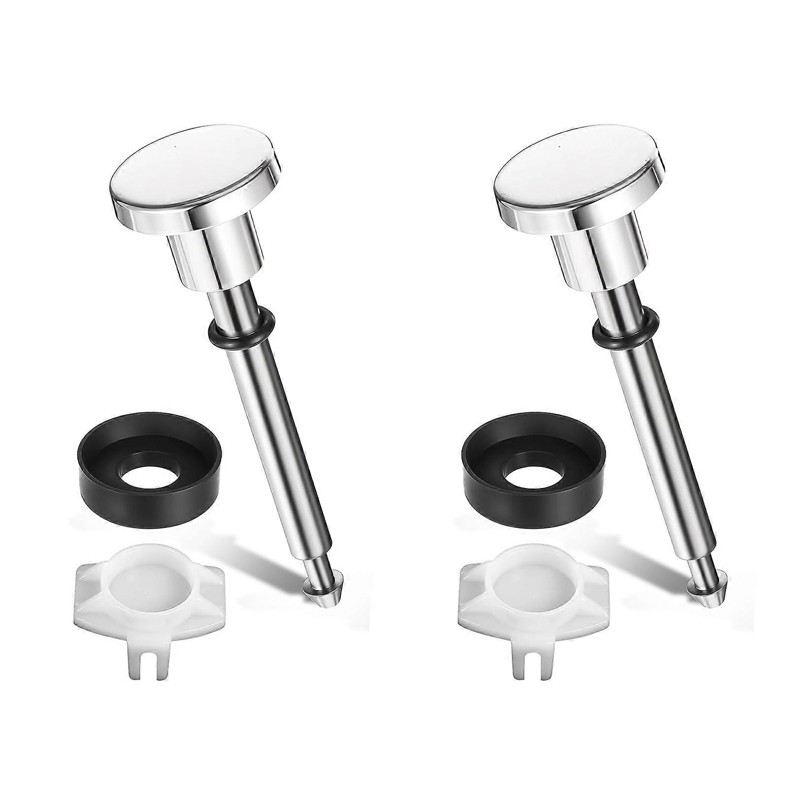 Pack of 2 Bathtubs Diverter Repair Set Complete Replacement Set Includes Valves Seal Gate for Leakproof Faucet Multicolor