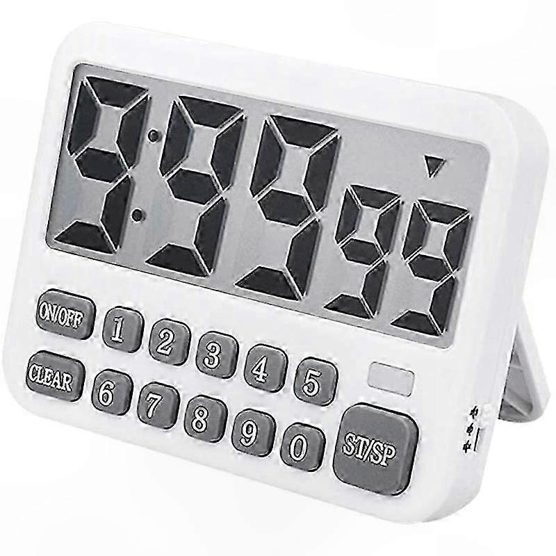 Digital Kitchen Timer with Direct Input, Count Up/Down Cooking Timer with Large Display
