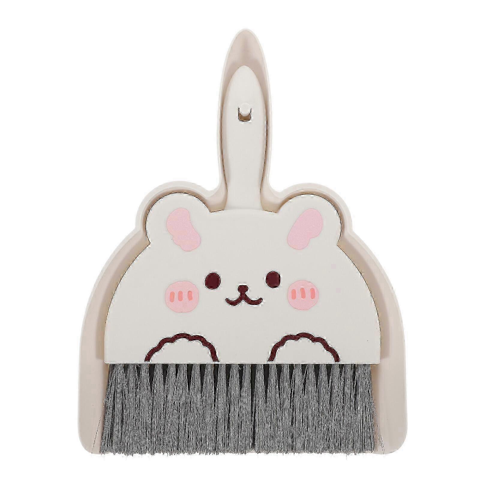 1 Set Mini Cleaning Broom Dustpan Table Brush Set Dining Table Sweeper Cleaning Tool