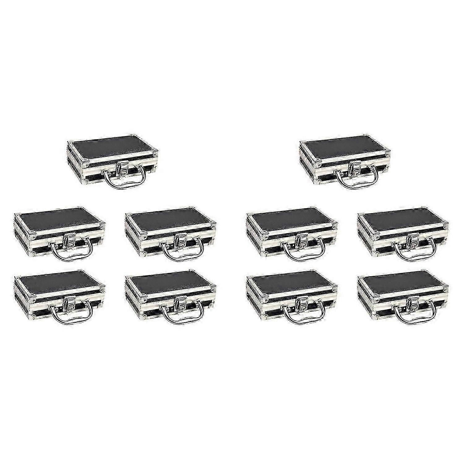 Practical Aluminum Suitcase Portable Handle Small Toolbox Storage Box