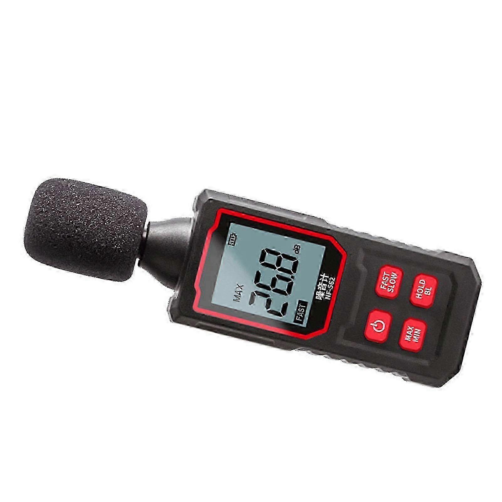 Decibel Meter High Accuracy Quick Response Noise Tester LCD Backlit Display Sound Level Meter 2025