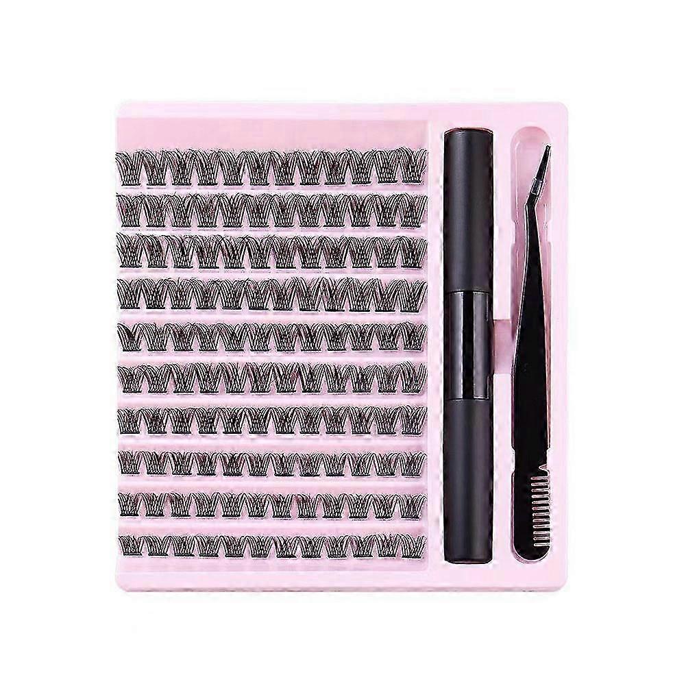 DIY Grafted Eyelashes Large Capacity Single Cluster False Eyelashes Set